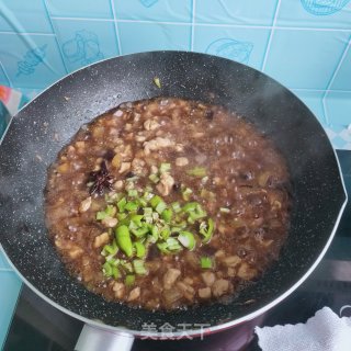 茄子打卤面的做法步骤：17