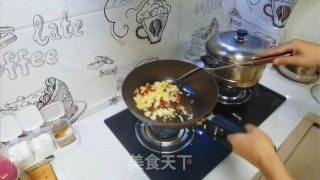 青椒扁豆丝的做法步骤：2