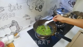 青椒扁豆丝的做法步骤：8