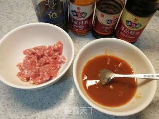 鲜香软糯香甜又下饭的照烧肉末茄子的做法步骤：3