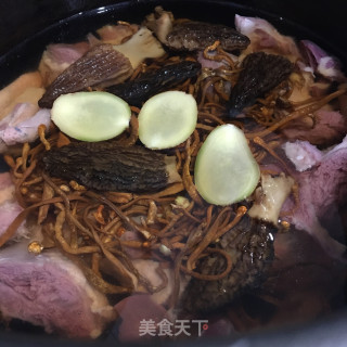 菌菇煲老鸽的做法步骤：4