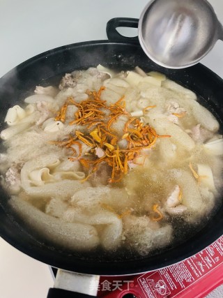 老母鸡竹荪汤的做法步骤：5