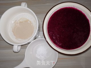 火龙果肉包的做法步骤：1