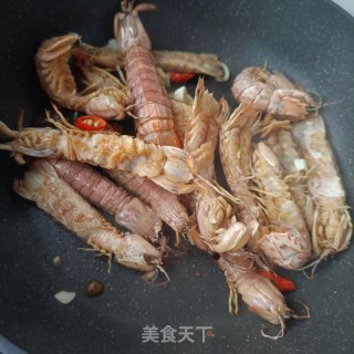 椒盐皮皮虾的做法步骤：7