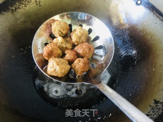 酸辣肉丸汤的做法步骤：2