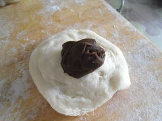 豆沙馅小面包的做法步骤：7