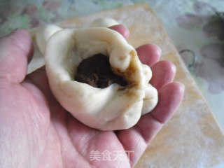 豆沙馅小面包的做法步骤：8