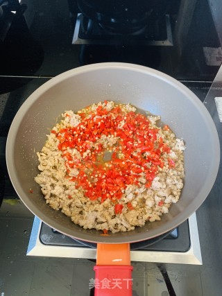 辣椒肉末外婆菜的做法步骤：5