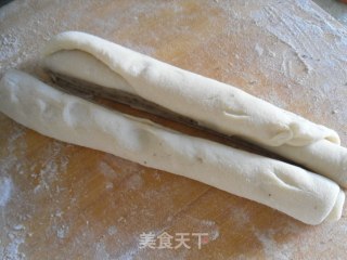 巧克力麻花面包的做法步骤：11