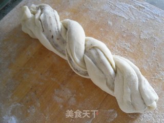 巧克力麻花面包的做法步骤：12