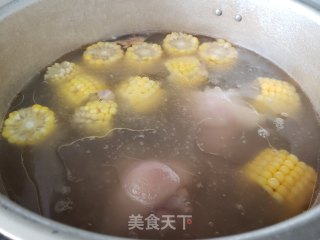 玉米炖大骨头的做法步骤：9