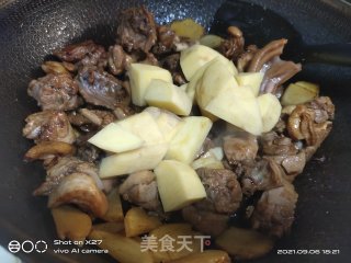 鸭肉焖土豆的做法步骤：6