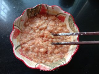 口蘑菜心肉丸汤的做法步骤：3