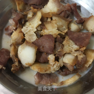 肉片炒豇豆的做法步骤：5