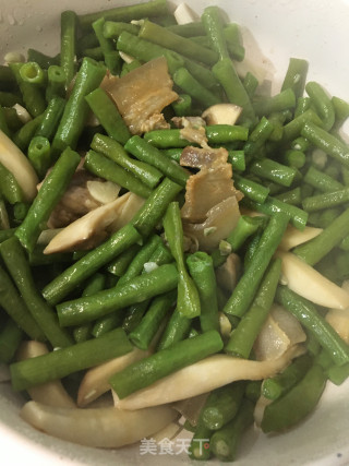 肉片炒豇豆的做法步骤：8