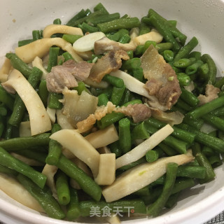 肉片炒豇豆的做法步骤：9
