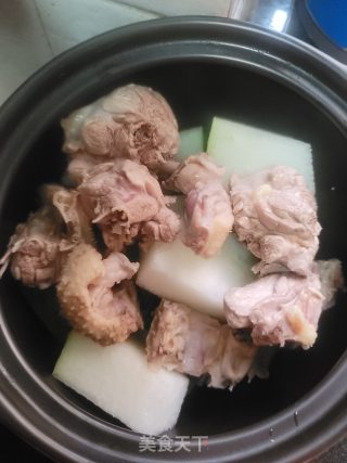 冬瓜薏仁鸭肉汤的做法步骤：7