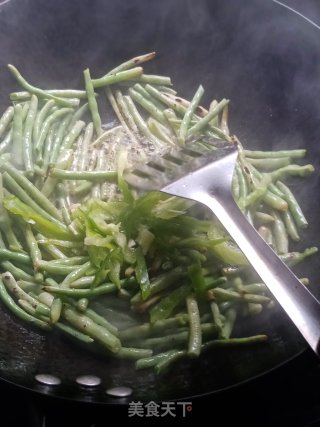 豇豆角青椒丝的做法步骤：12