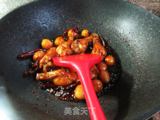鹌鹑蛋烧鸡翅根的做法步骤：10