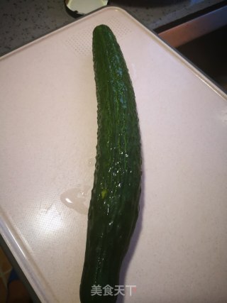 葱油黄瓜的做法步骤：1
