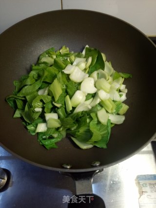 清炒小油菜的做法步骤：3