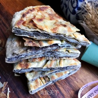黑芝麻酱油酥饼的做法步骤：14