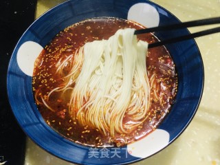 简易小面的做法步骤：11
