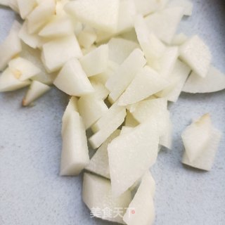秋月梨炖雪蛤的做法步骤：5