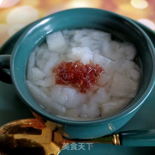 秋月梨炖雪蛤的做法步骤：12