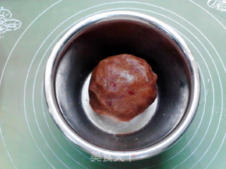 豆沙火腿月饼的做法步骤：4