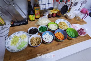 家常臊子面的做法步骤：1