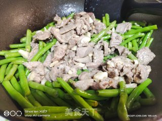 牛肉炒豆角的做法步骤：6