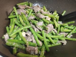 牛肉炒豆角的做法步骤：8