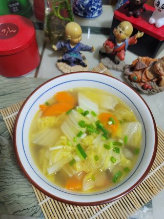 胡萝卜白菜汤的做法步骤：9
