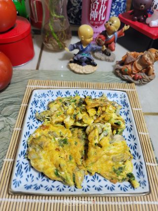 生蚝炒蛋的做法步骤：9