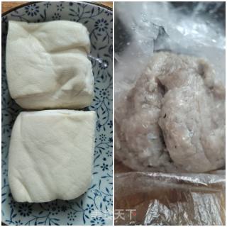 鱼滑酿豆腐的做法步骤：1