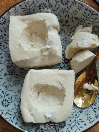 鱼滑酿豆腐的做法步骤：2
