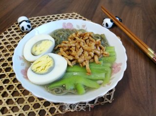卤蛋肉丝面的做法步骤：7