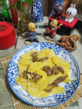 牛肉炒土豆片的做法步骤：12