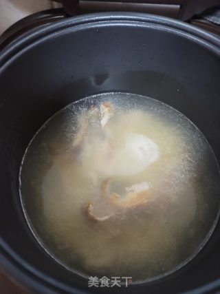 烤鸡咸粥的做法步骤：3