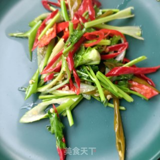 泡椒爆炒猪肝的做法步骤：14