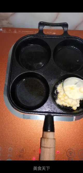 鸡蛋玉米饼的做法步骤：4