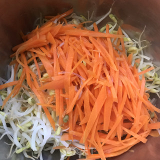 油泼小豆芽的做法步骤：5