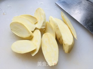 糯米粉红薯丸子的做法步骤：3