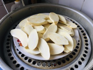 糯米粉红薯丸子的做法步骤：4