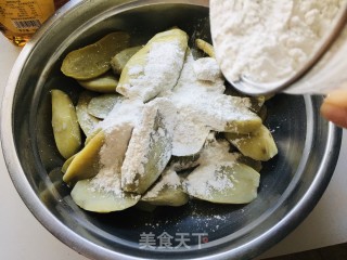 糯米粉红薯丸子的做法步骤：5