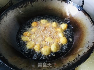 糯米粉红薯丸子的做法步骤：8