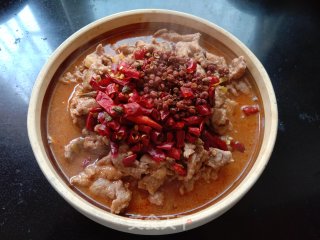 水煮肉片的做法步骤：13