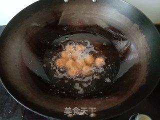 脆皮鸡胸肉丸的做法步骤：7