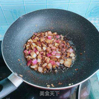 洋葱肉酱拌荞麦面的做法步骤：10
